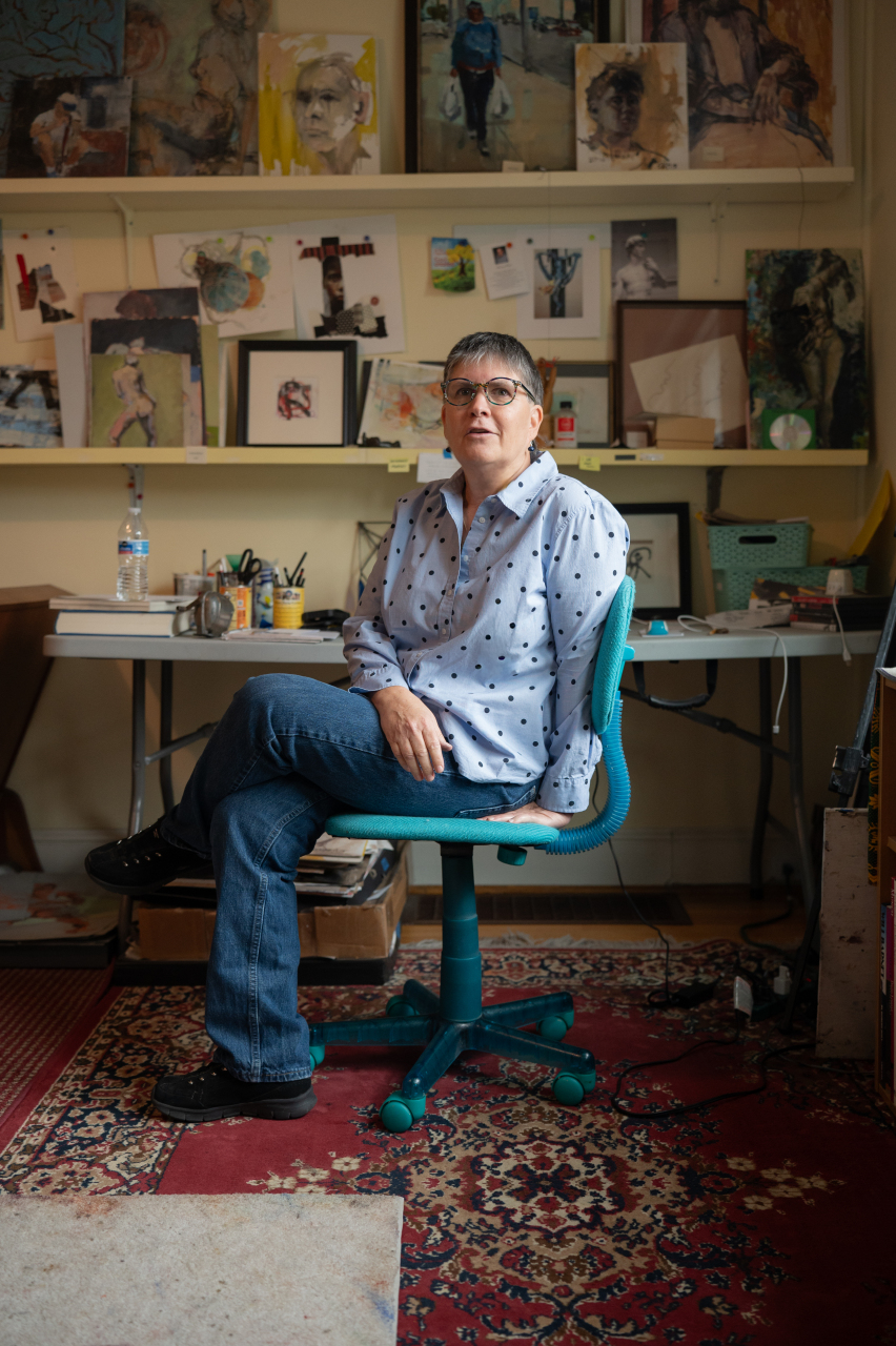 sarah baptist in studio