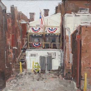 Red, White, Blue and Brick