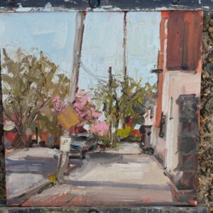Plein air painting by sarah Baptist